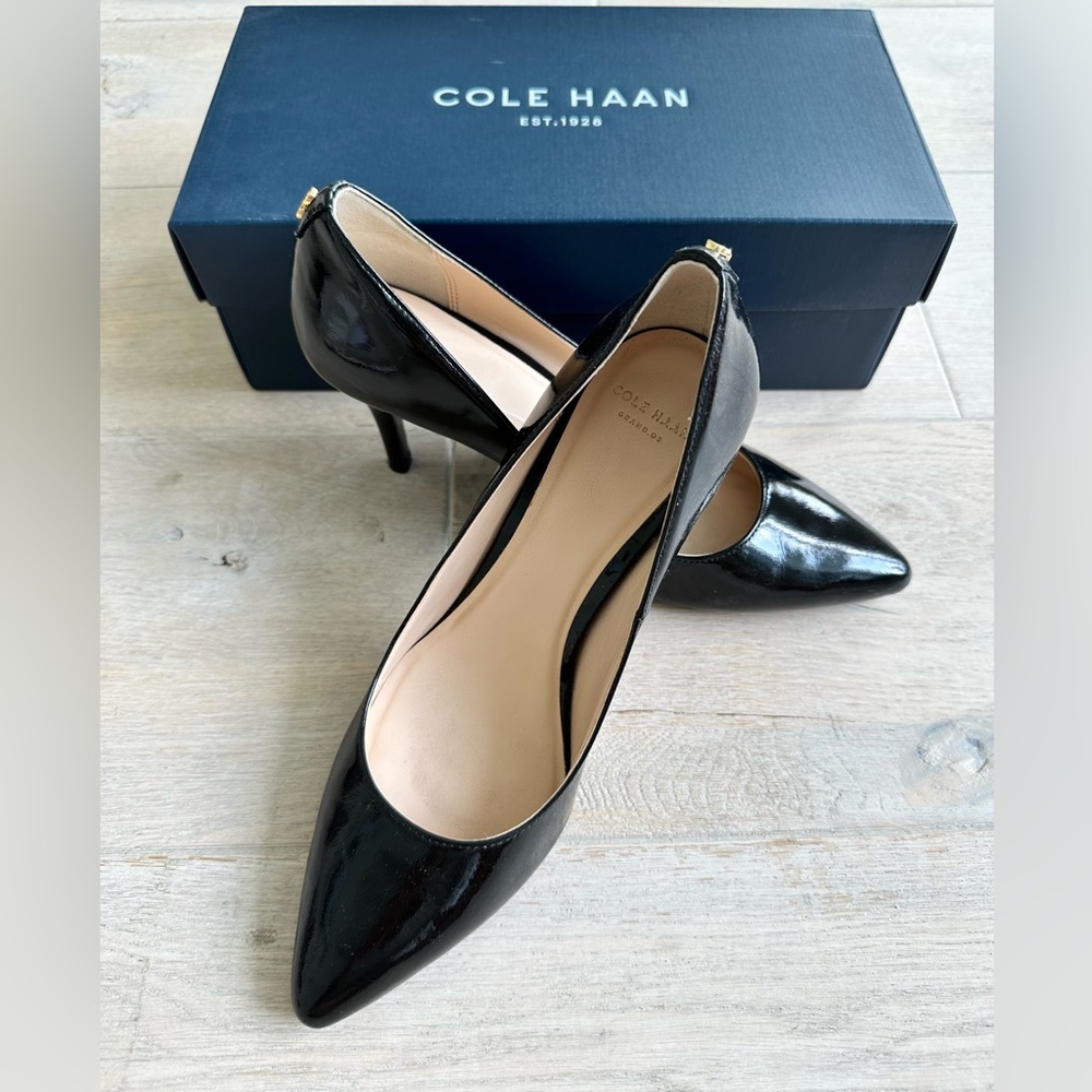 Cole Haan Prieta Pumps - Patent Leather - Size 6.5